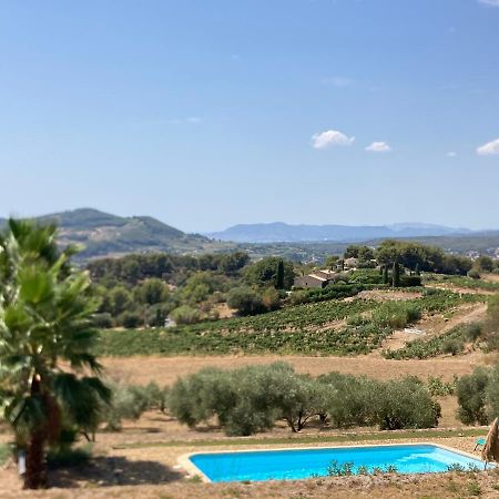La Venturonne Appartement Neuf Rez De Jardin 45 M2 Vue Mer Et Vignes 10 Mn Des Plages เลอโบสเซต์ ภายนอก รูปภาพ