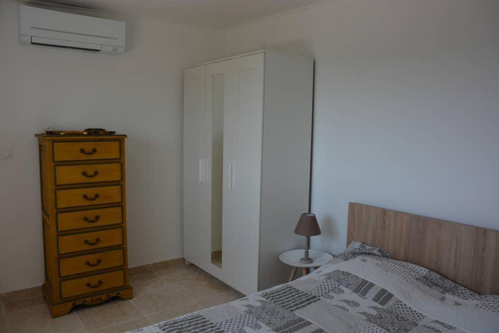 La Venturonne Appartement Neuf Rez De Jardin 45 M2 Vue Mer Et Vignes 10 Mn Des Plages เลอโบสเซต์ ภายนอก รูปภาพ