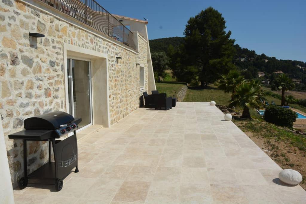 La Venturonne Appartement Neuf Rez De Jardin 45 M2 Vue Mer Et Vignes 10 Mn Des Plages เลอโบสเซต์ ภายนอก รูปภาพ