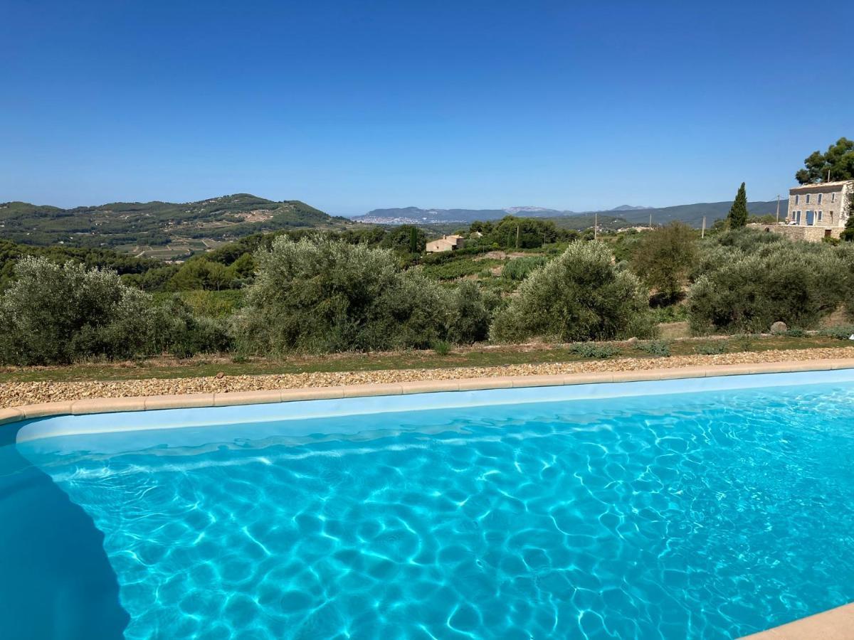 La Venturonne Appartement Neuf Rez De Jardin 45 M2 Vue Mer Et Vignes 10 Mn Des Plages เลอโบสเซต์ ภายนอก รูปภาพ