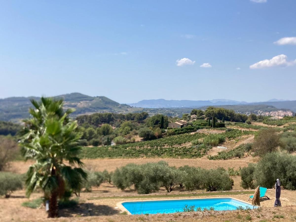 La Venturonne Appartement Neuf Rez De Jardin 45 M2 Vue Mer Et Vignes 10 Mn Des Plages เลอโบสเซต์ ภายนอก รูปภาพ